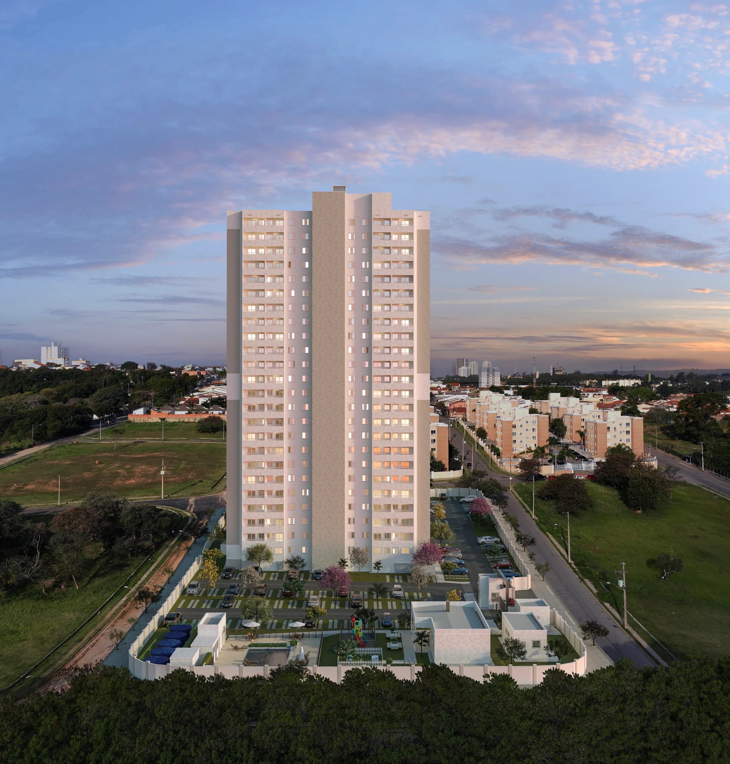 Apartamento 2 quartos no Jardim Iguatemi, próximo ao Parque das Águas em Sorocaba