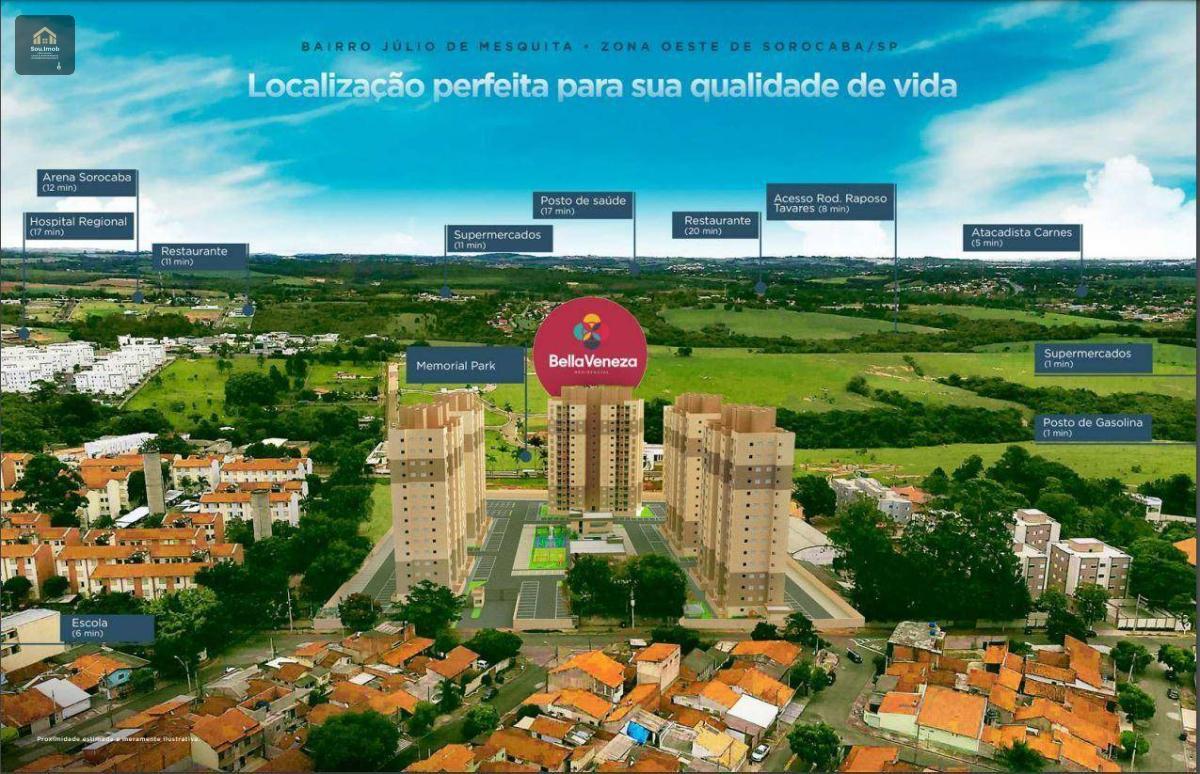 Apartamento, à venda - Júlio de Mesquita Filho - Sorocaba - Daniela Dias dos Santos Negócios Imobiliários