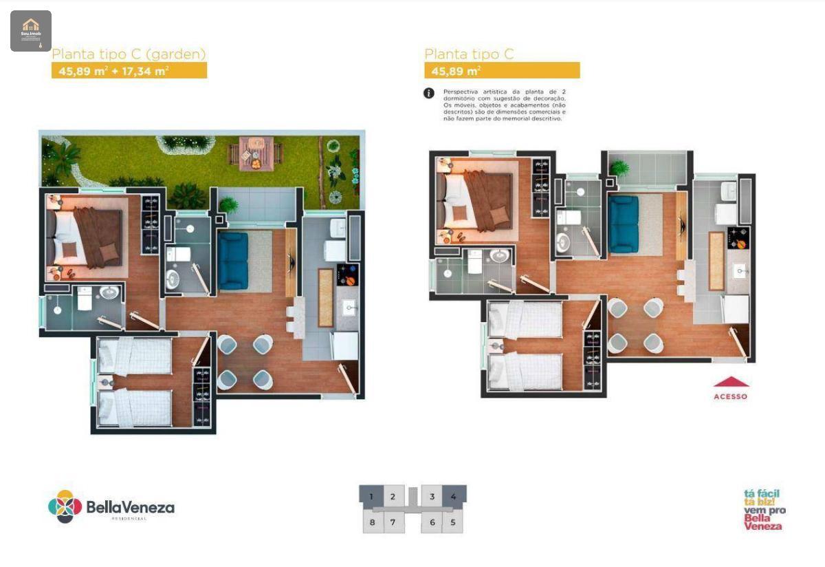 Apartamento, à venda - Júlio de Mesquita Filho - Sorocaba - Daniela Dias dos Santos Negócios Imobiliários