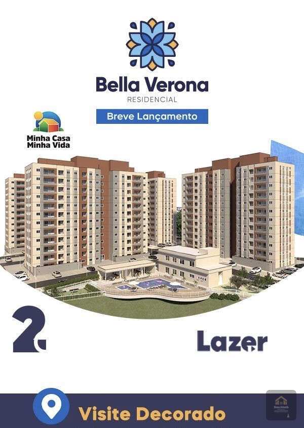 Apartamento à venda, no Bella Verona Redidencial, em Itu, Parque Nossa Senhora da Candelária, com 2 quartos, 43,94m² - Daniela Dias dos Santos Negócios Imobiliários