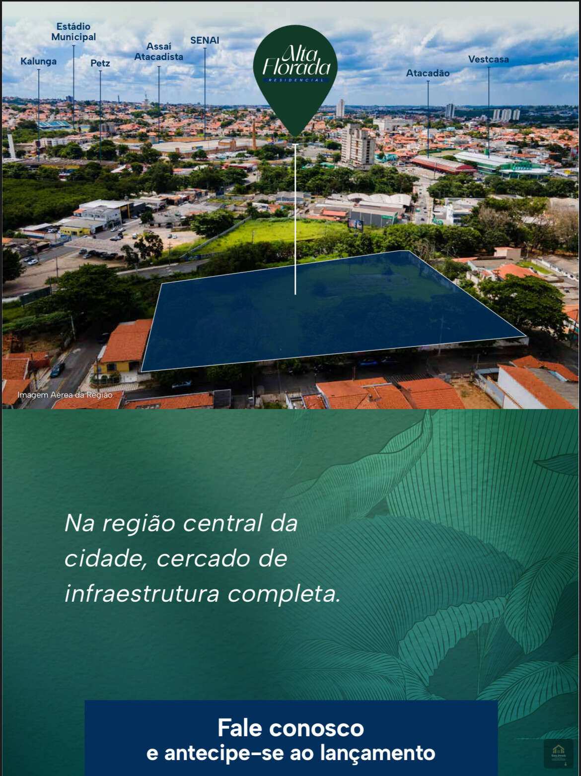 Apartamento à venda, no Alta Florada Residencial,  em Sorocaba, Além Ponte, com 2 quartos, 53,79m² - Daniela Dias dos Santos Negócios Imobiliários