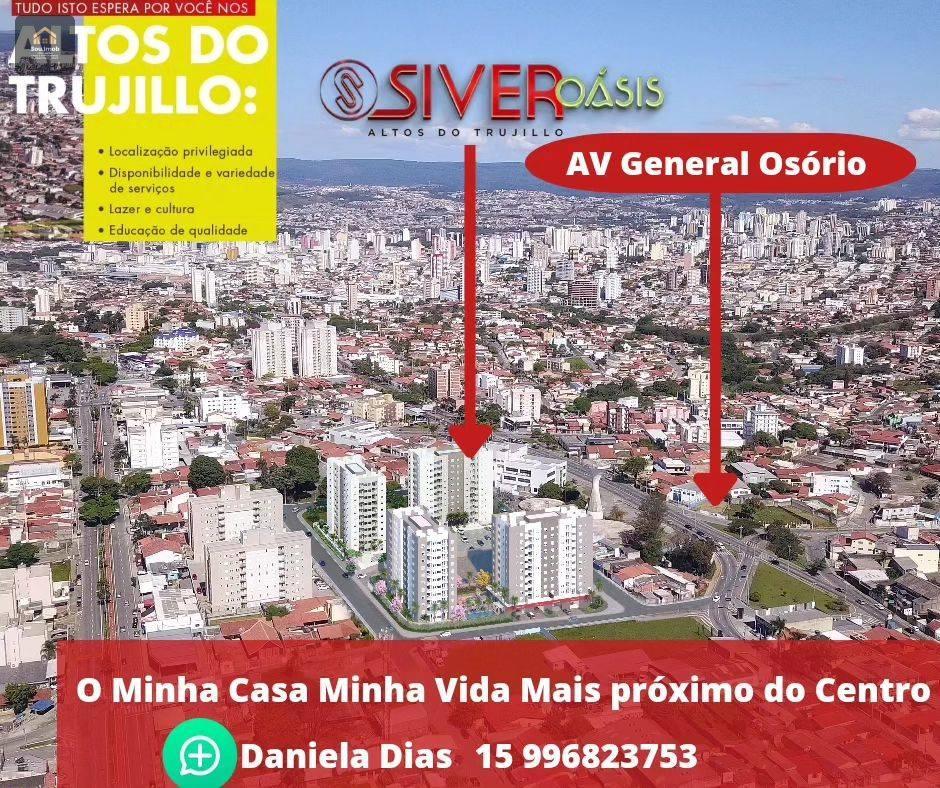 Apartamento com 2 quartos, 45.00m², à venda em Sorocaba, Vila Trujillo - Daniela Dias dos Santos Negócios Imobiliários