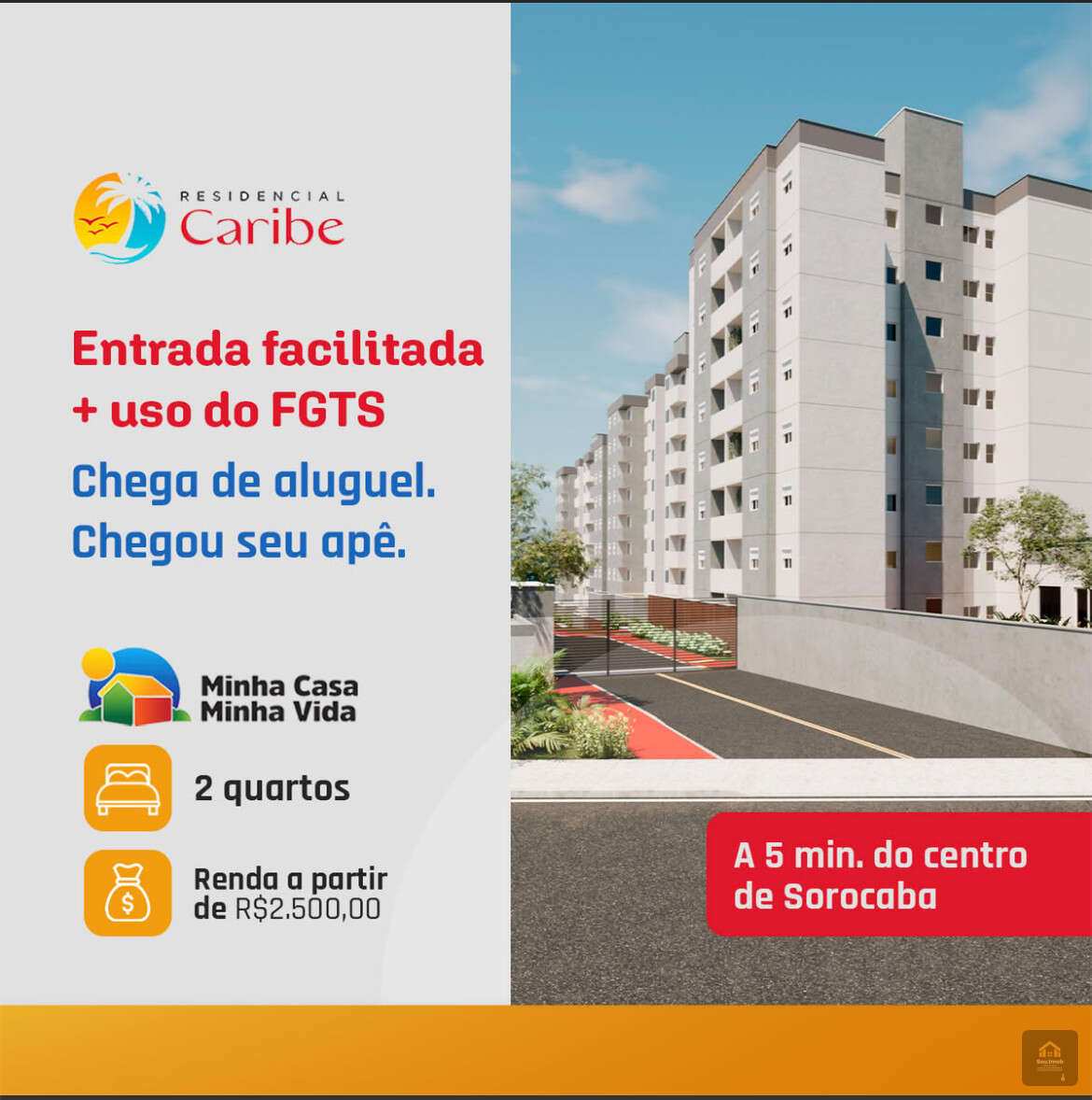 Residencial Caribe na zona leste de Sorocaba - Daniela Dias dos Santos Negócios Imobiliários